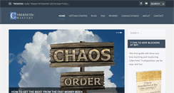 Desktop Screenshot of cyberneticmastery.com